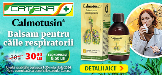 Calmotusin, balsam pentru caile respiratorii 